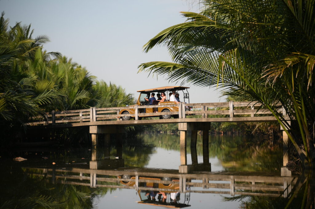 hoi an electric buggy for rural sightseeing